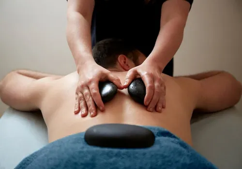 Hot Stone Back Massage